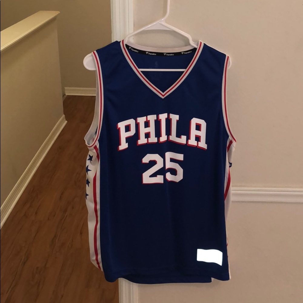 Ben Simmons 76ers jersey Men’s Size Large